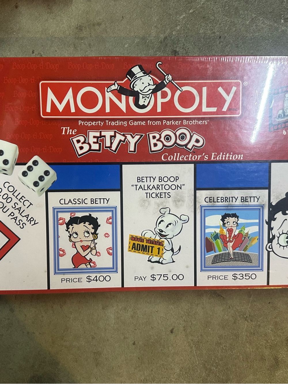 Monopoly: The Betty Boop Collector's Edition Board Game - Red
